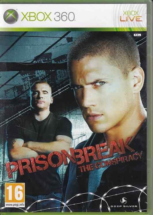 Prison Break the Conspiracy - XBOX Live - XBOX 360 (B Grade) (Genbrug)